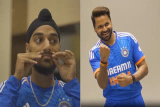 INDIAN TEAM PLAYERS PHOTOSHOOT BEFORE IND VS AUS SECOND T20I MATCH