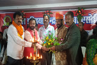 MLA and former MLA laid foundation stone of Chandravanshi Samaj building in Giridih