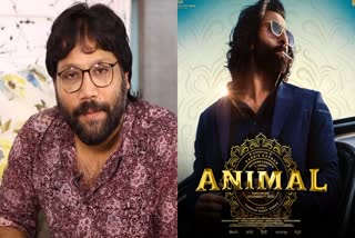 Animal Movie Promotions Sandeep Reddy Vanga