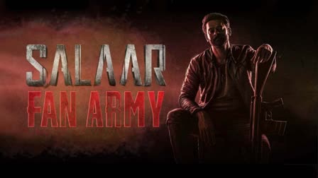 Salaar team promotional campaign Salaar Fan Army  Salaar Fan Army  സലാർ ടീം സർപ്രൈസ്  Salaar Part 1 Ceasefire  Prabhas  Prabhas Salaar  Salaar release  Salaar promotional campaign  പ്രഭാസ്  പ്രഭാസ് നായകനായി സലാർ  സലാർ  സലാർ ഫാൻ ആർമി  സലാർ റിലീസ്  ആരാധകർക്കായി സർപ്രൈസൊരുക്കി സലാർ ടീം  Salaar team with Salaar Fan Army