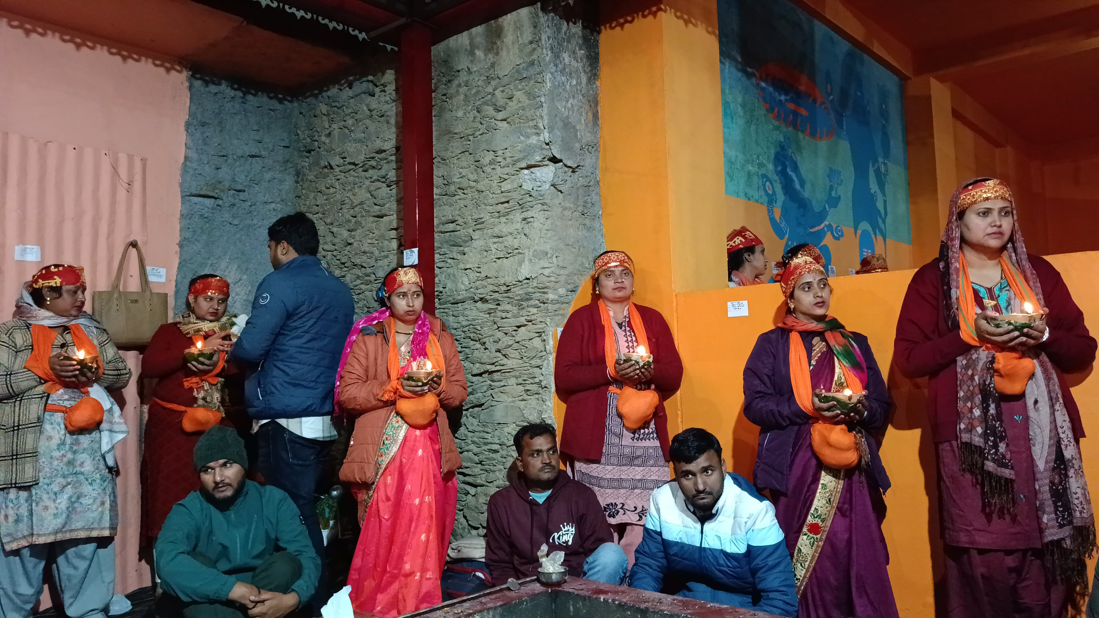 Diya ritual started in Kamleshwar Mahadev temple