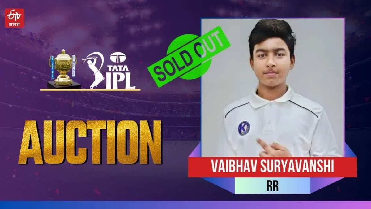 IPL 2025  IPL 2025 MEGA AUCTION  AGE FRAUD IN IPL 2025  വൈഭവ് സൂര്യവന്‍ഷി