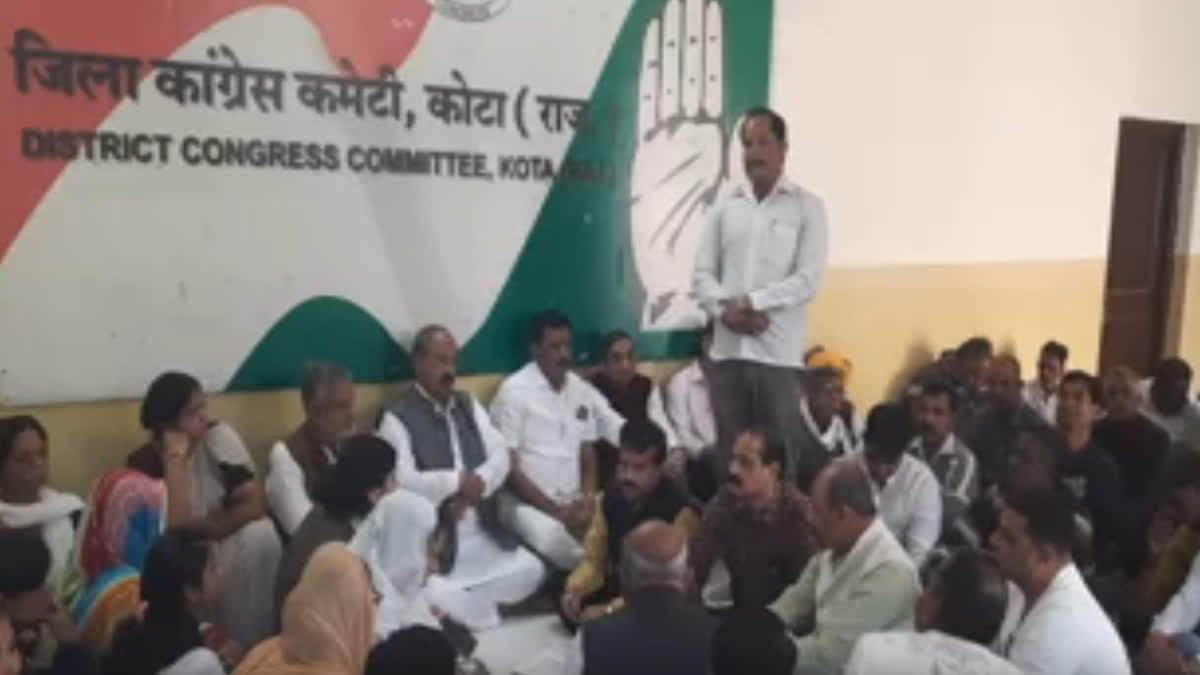 Ruckus in Congress Program in Kota