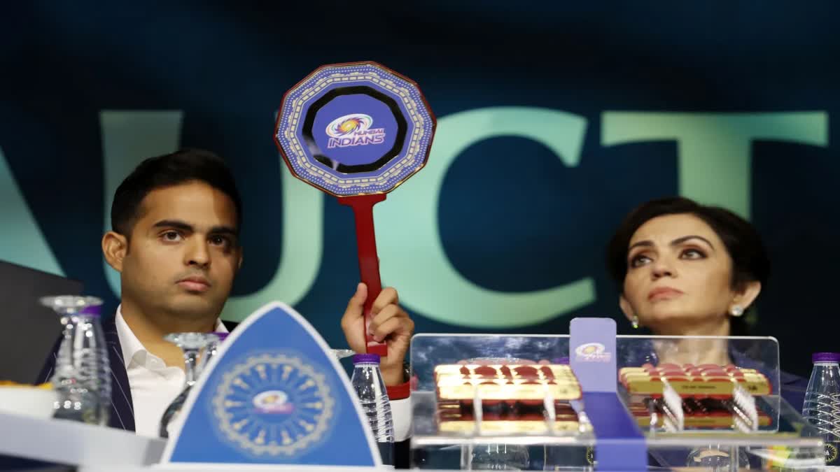 Mumbai Indians owner Akash Ambani