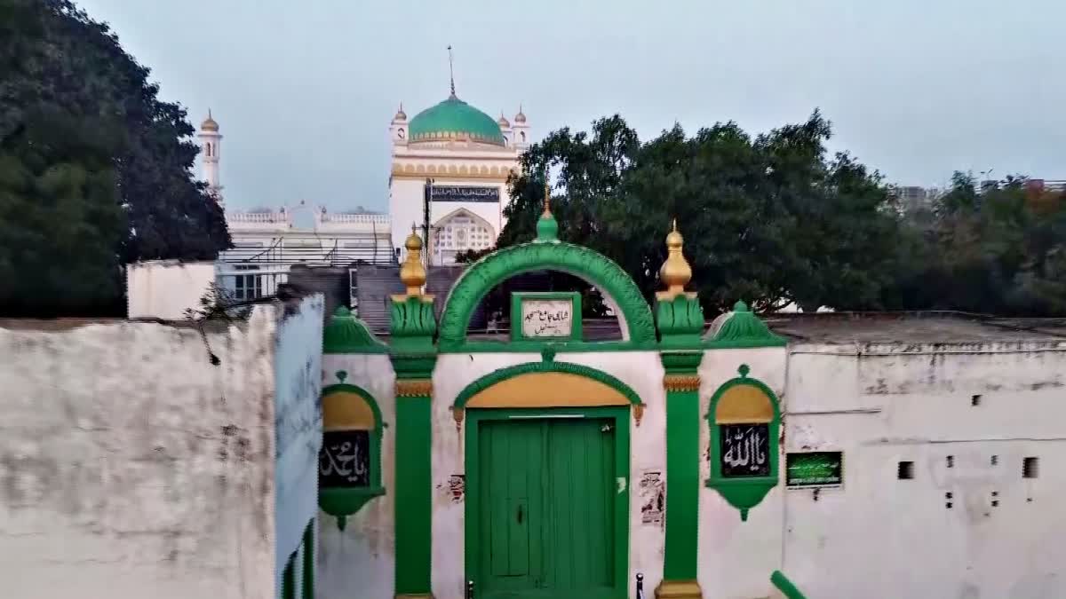 Mosque of Mughal Empire in Sambhal Uttar Pradesh