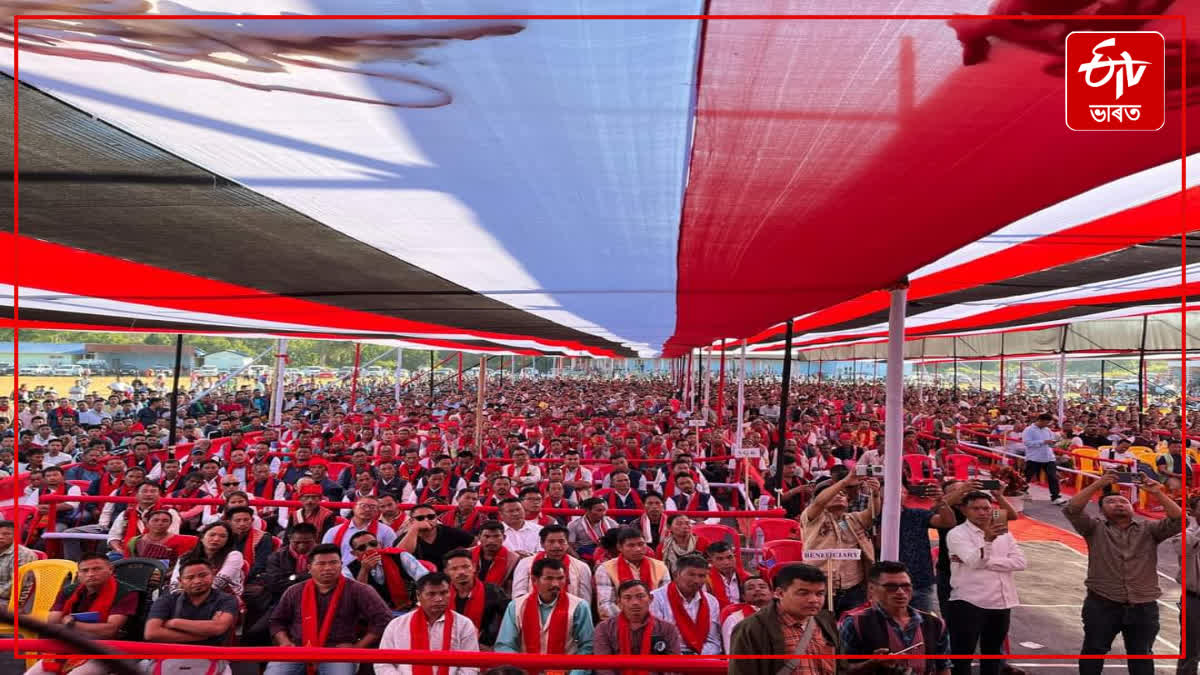 Distribution of land pattas among landless indigenous people in Diphu