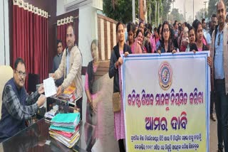 KALAHANDI TEACHERS PROTEST