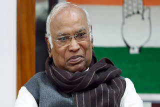 File photo of Congress president Mallikarjun Kharge