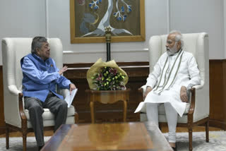 Shashikant Ruia and PM Narendra Modi