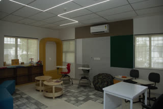 A classroom of Dreamtime Learning Hub, Jubilee Hills, Hyderabad