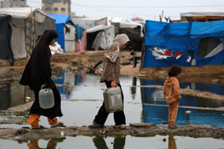 Winter Rains Pile Misery On War-Torn Gaza's Displaced