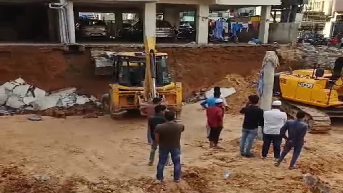 ಗೋಡೆ ಕುಸಿದು ಓರ್ವ ಕಾರ್ಮಿಕ ಸಾವು