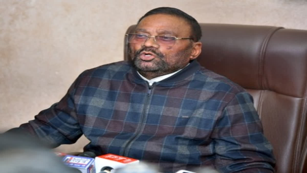 SP leader Maurya says Hinduism is 'deception', seers threaten to blacken his face