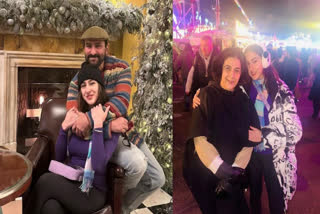 sara ali khan celebrates Christmas