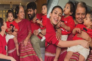 Nayanthara Vignesh Shivan Celebrated Merry Christmas