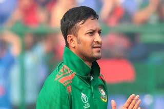 Shakib Al Hasan  Shakib Al Hasan health Updates  Shakib Al Hasan in Cricket World Cup 2023  Shakib Al Hasan blurred vision  Cricket World Cup 2023  ഷാക്കിബ് അല്‍ ഹസന്‍  ഷാക്കിബ് അല്‍ ഹസന്‍ ഏകദിന ലോകകപ്പ് 2023  ഷാക്കിബ് അല്‍ ഹസന്‍ ഹെല്‍ത്ത് അപ്‌ഡേറ്റ്‌സ്  ഏകദിന ലോകകപ്പ് 2023  ഷാക്കിബ് അല്‍ ഹസന്‍റെ കാഴ്‌ചയ്‌ക്ക് തകരാര്‍