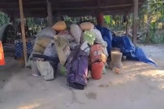 Elderly couple evicted from village