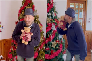Bollywood actor Sunny Deol, on the occasion of Christmas, delighted his fans by sharing a video that reveals his affection for teddy bears. It is quite remarkable that Sunny Deol, known for his macho persona, also possesses an incredibly endearing side that remained undisclosed to the world. However, this is not the only charming aspect of the Instagram reel posted by Sunny.