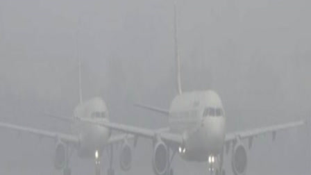 DENSE FOG ALSO AFFECTED FLIGHTS IN DELHI