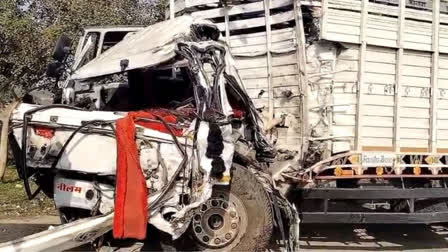 Rajasthan: Several persons dead after a speeding truck hit a parked truck from behind near Jodhpur