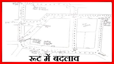 Change in Ratu Road route in Ranchi