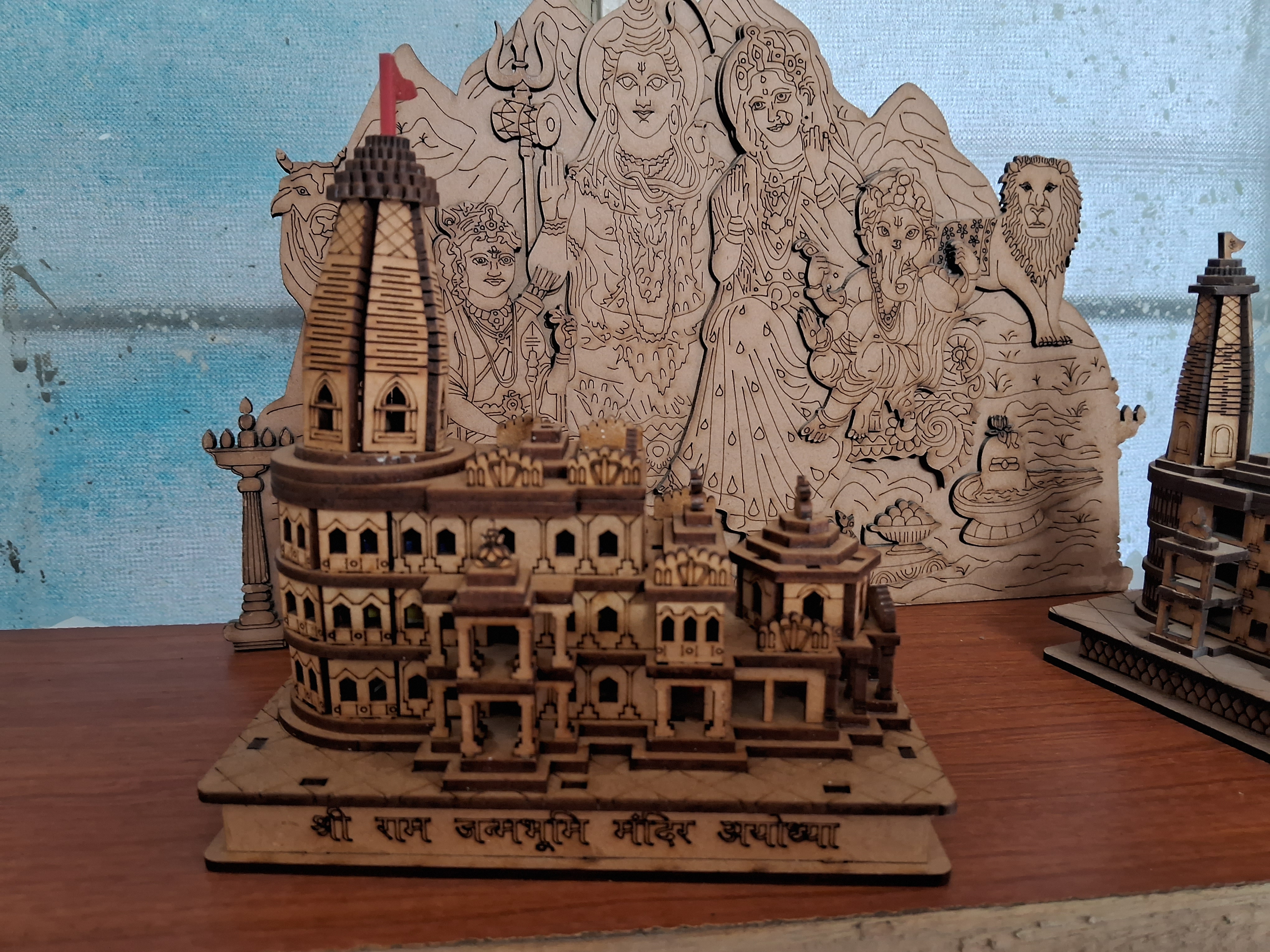 Bikaner Artist Created Replica of Ayodhya Ram Mandir