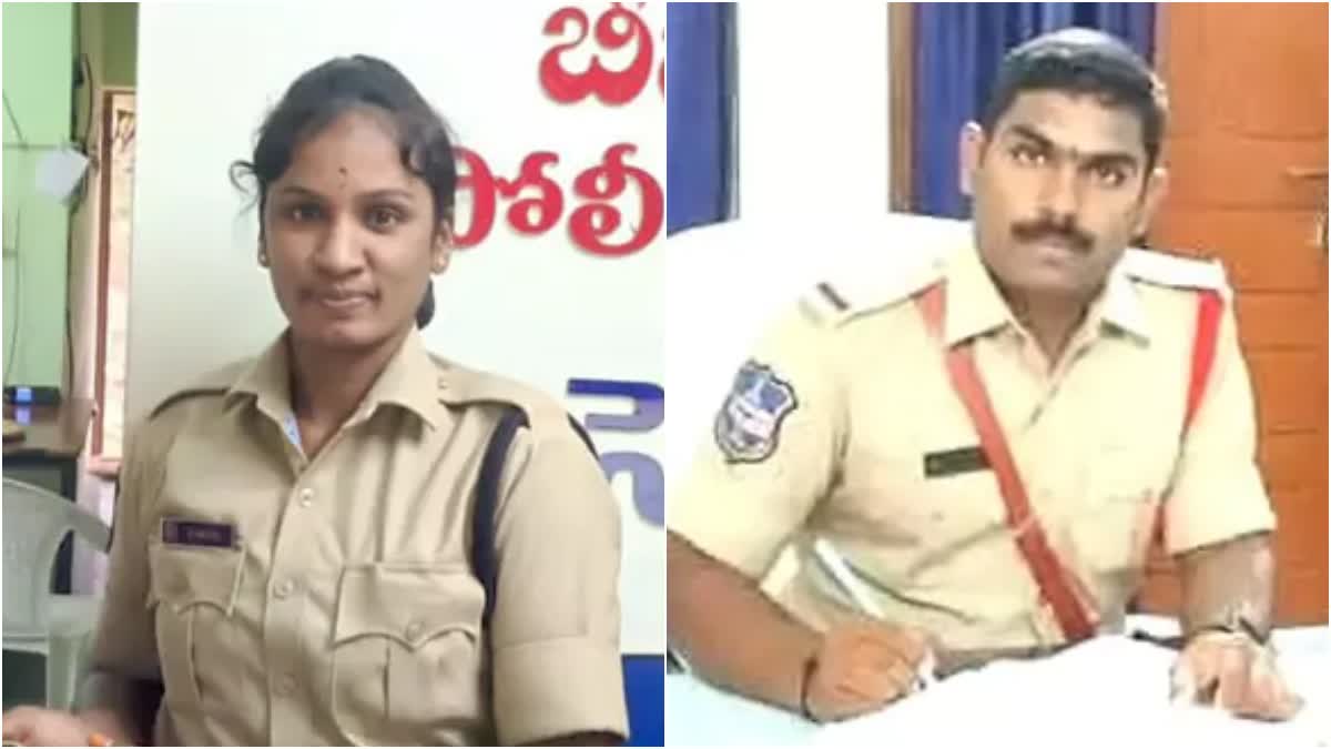 WOMAN CONSTABLE AND SI