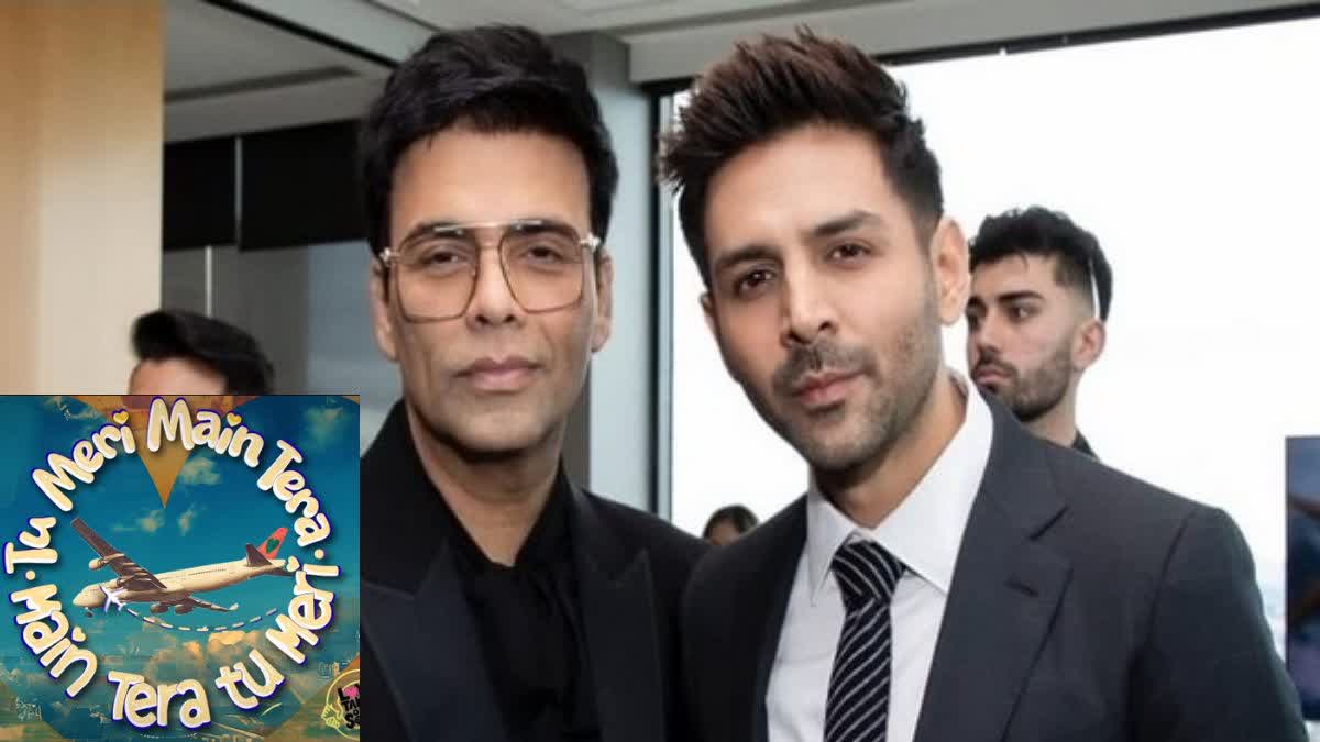 Karan Johar and Kartik Aaryan