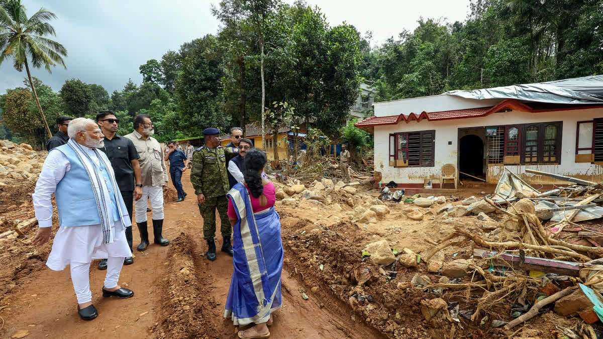 India faced relentless natural disasters this year, battling landslides, cyclones, and floods. ETV Bharat's Arunima Ghosh sums up the incidents and their aftermath.