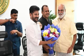 CM Revanth Reddy meeting with Tollywood Delegation