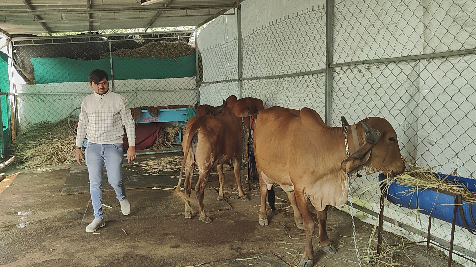 ખેતીનું દવાખાનું ચલાવનાર