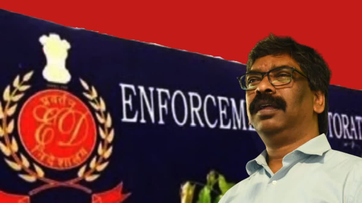 ED sent letter to CM Hemant Soren for 10th time on Ranchi land scam case