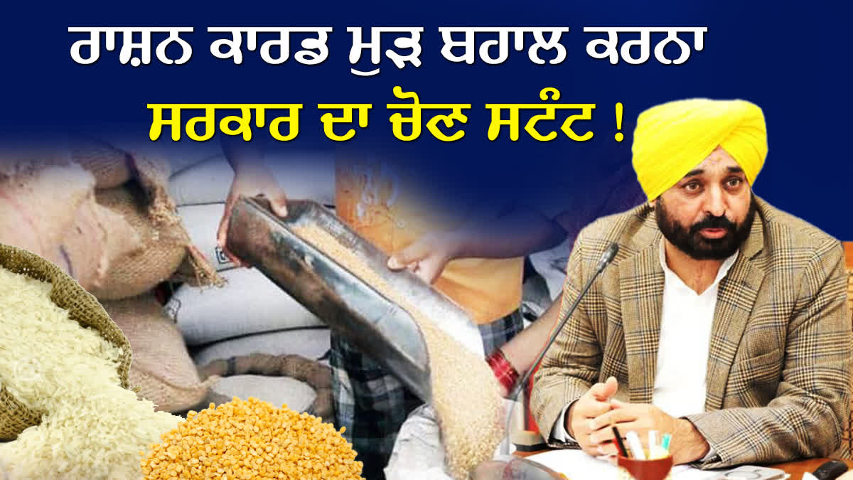 Restoring The Ration Card In Punjab