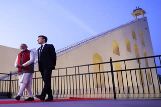 Expressing concerns over the conflict in the Middle-East including Red Sea, PM Narendra Modi and French President Emmanuel Macron issued a joint statement calling for upholding the freedom of navigation in the Red Sea.
