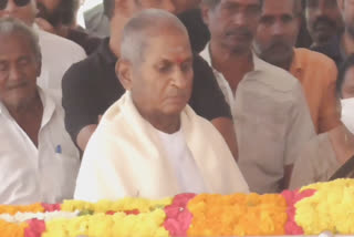 EX CM O Panneerselvam paid tribute to music composer Ilayaraja daughter Bhavatharini