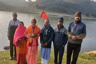 Ram Bhakt Vishnu Dutt Mishra left for Ayodhya