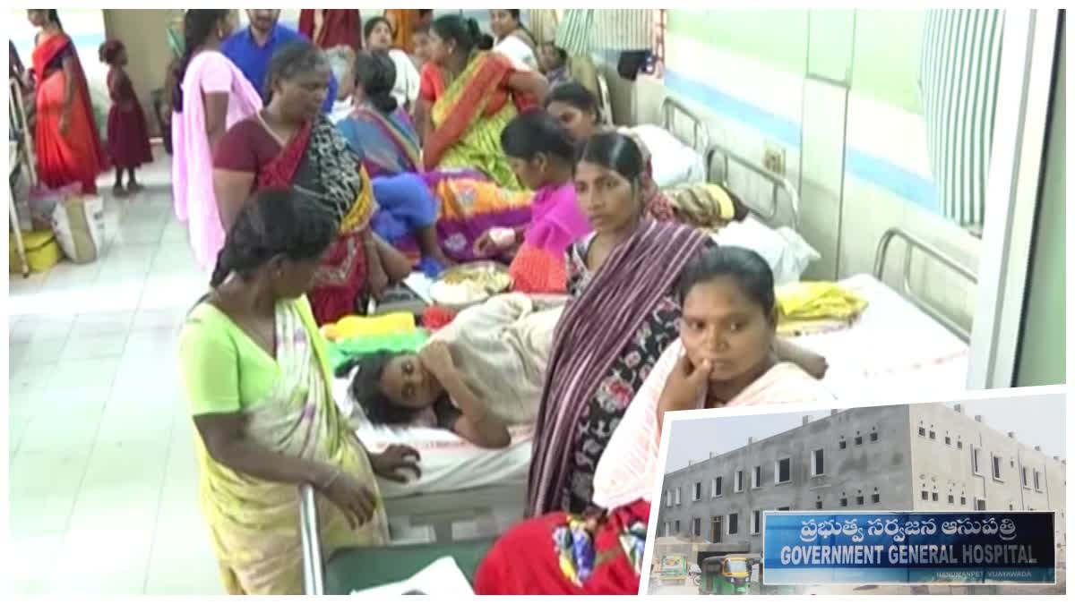 Bed Shortage Problems in Vijayawada GGH