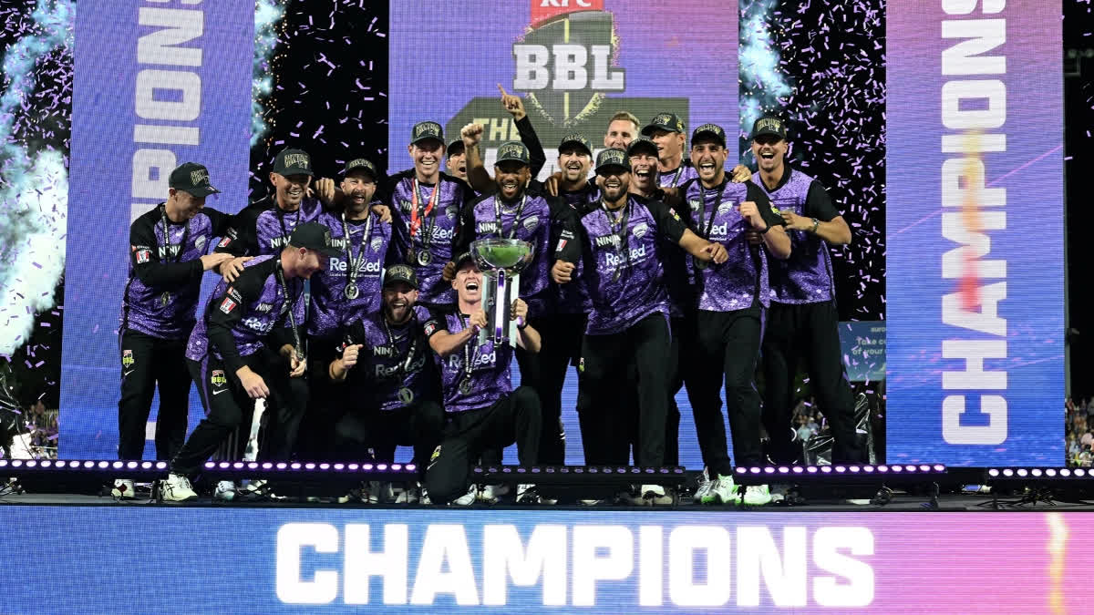 Mitch Owen smashed the joint-fastest century in the tournament history to power his side Hobart Hurricanes to their maiden Big Bash League (BBL) title with a dominating seven-wicket win in front of their home crowd in Hobart on Monday, January 27, 2025.