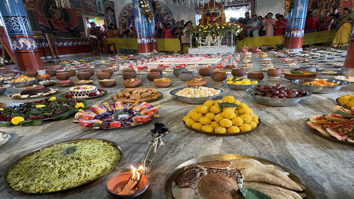 1008 types of prasad offered to deity Bagalamukhi of Balasore in Odisha