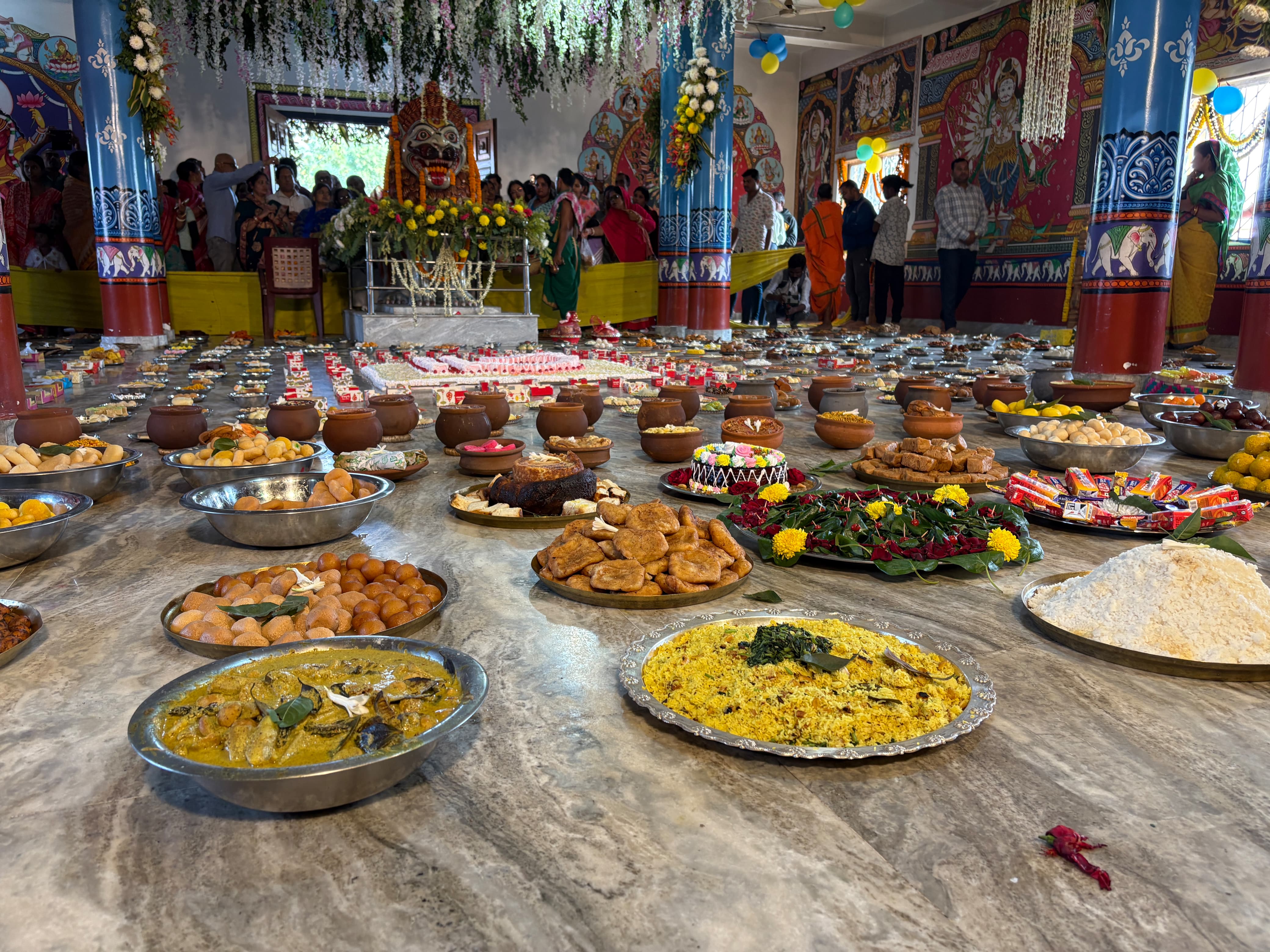 1008 types of prasad offered to deity Bagalamukhi of Balasore in Odisha