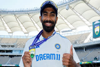 Jasprit Bumrah has been crowned ICC Men's Test Cricketer of the Year 2024 as India equalled Australia's record for most players to win the honour.