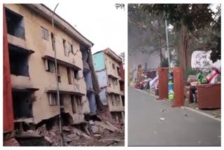 Buildings Collapsed In Seraikela