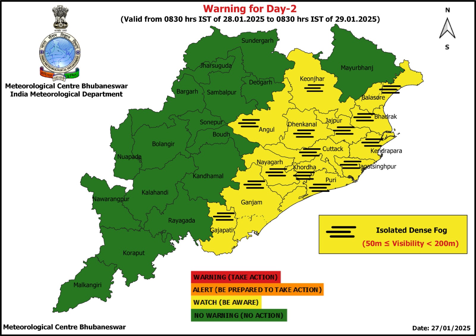 Odisha Weather Latest Update