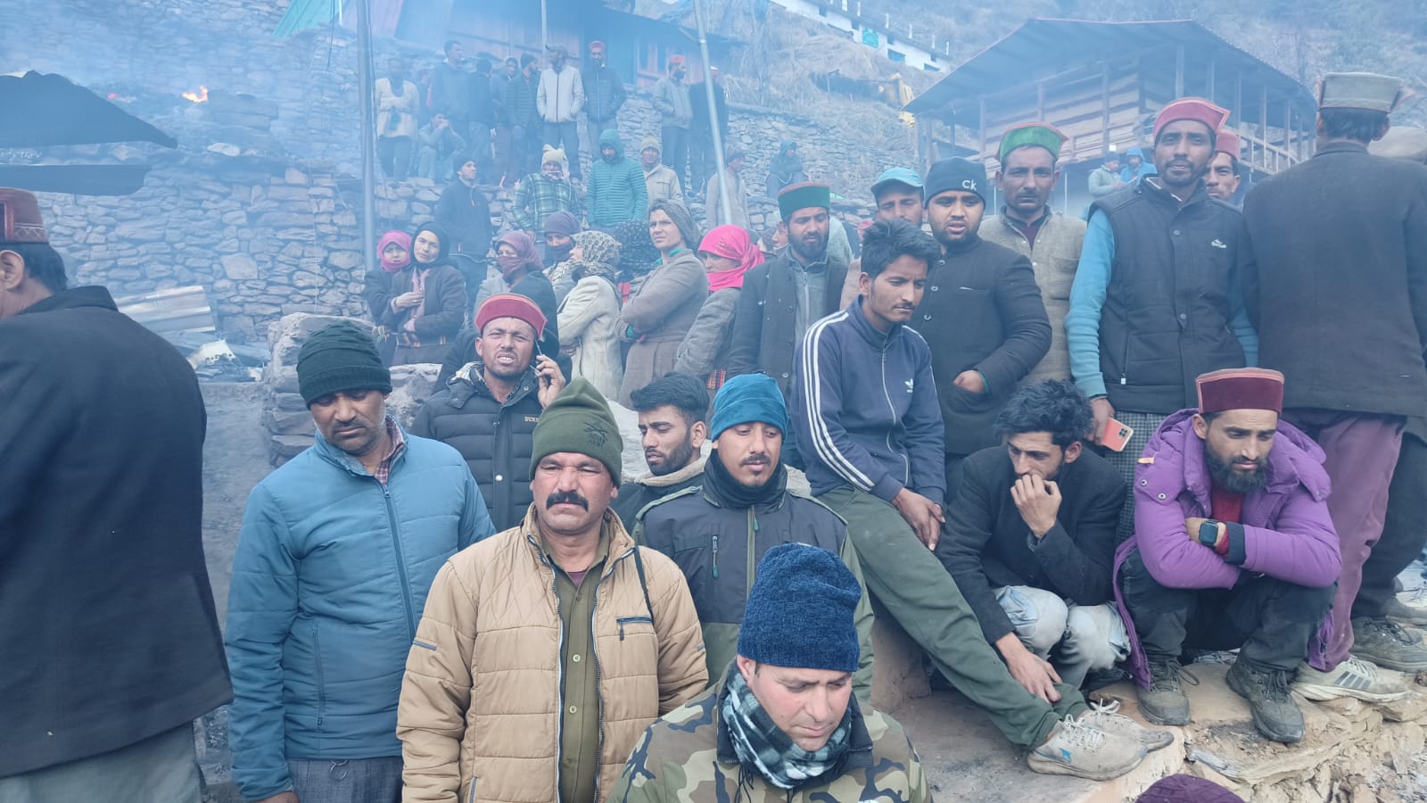 fire in UTTARKASHI village