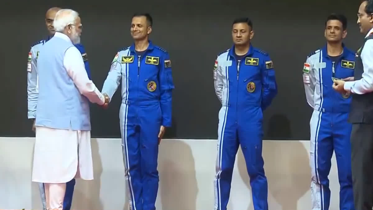 gaganyaan astronauts