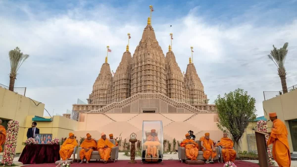 Abu Dhabi's first Hindu stone temple