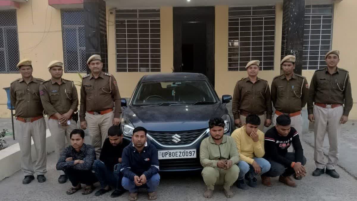 बदमाशों को दौसा पुलिस ने दबोचा