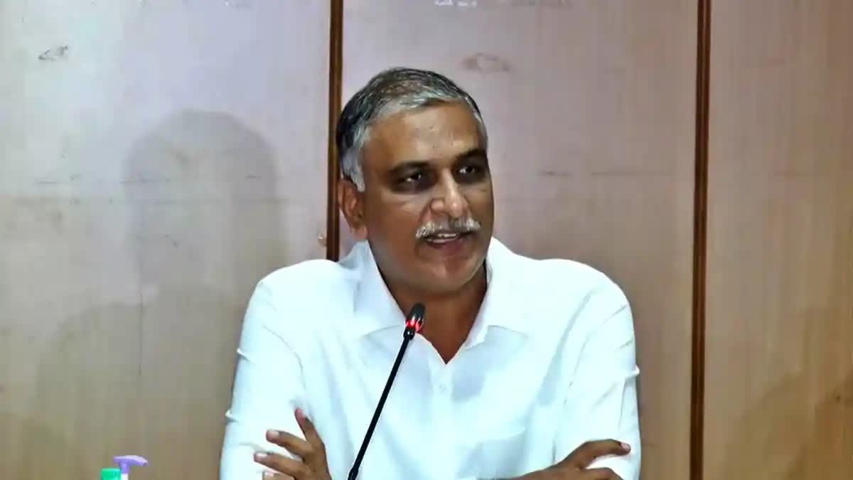 Harish Rao Comments on Revanth Reddy about Mission Bhagiratha
