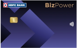 HDFC New Business Credit Cards- BizPower