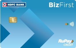 HDFC New Business Credit Cards- BizFirst